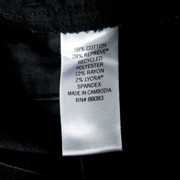 SO Jeans Women's 7/28W Black Low Rise  Jegging - Picture 10 of 11